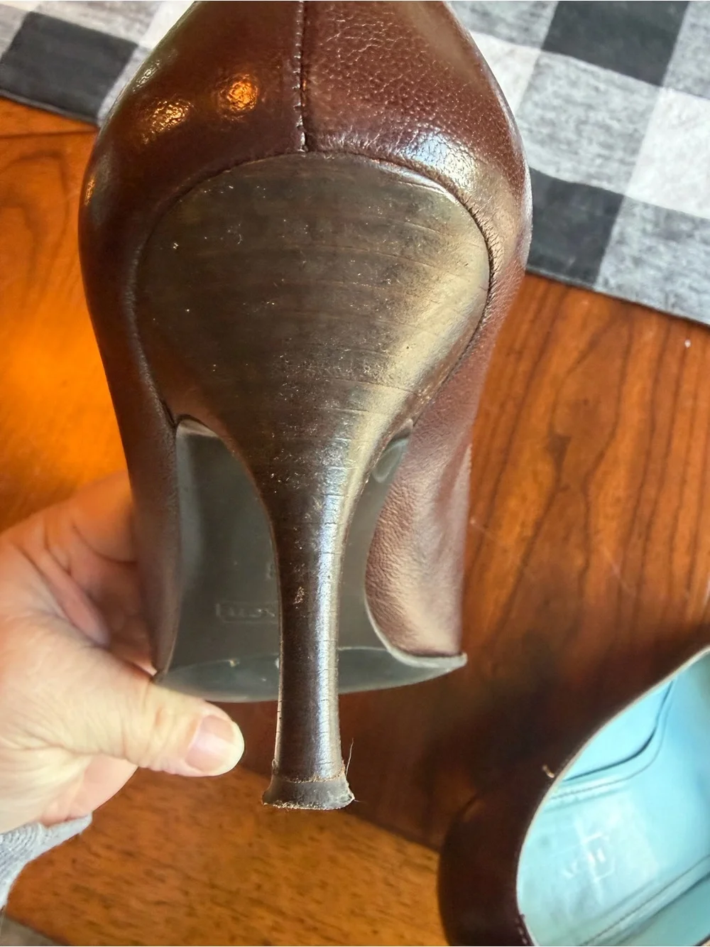 Vintage Coach Brown Tassel Leather Pumps - Women